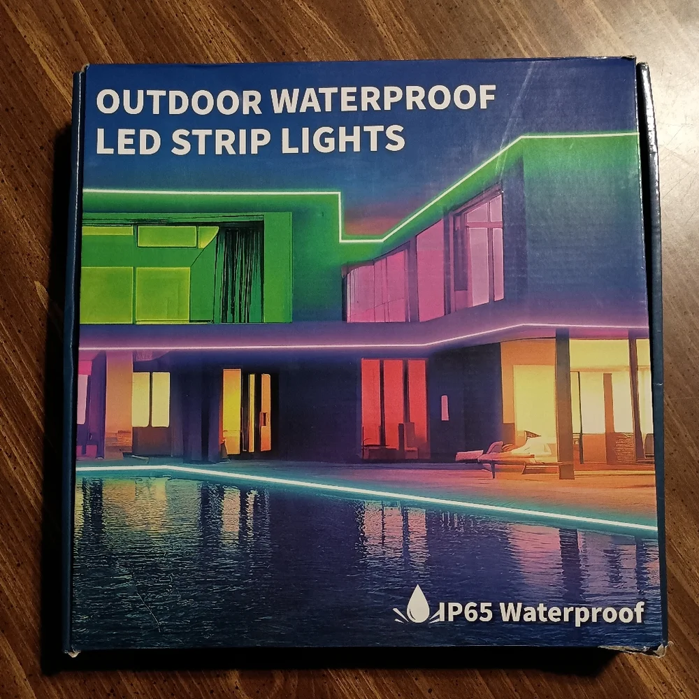 LED 300FT LIGHT STRIP - Outdoor / Waterproof - NEW // RGB Smart App Remote